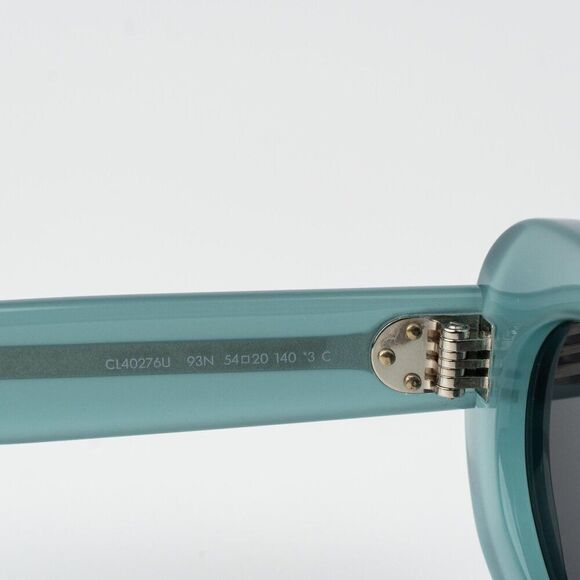 Celine 3 DOTS Women Sunglasses Green Grey Geometric CL40276U 93N BRAND NEW